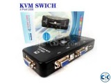 EKL 4Port USB 2.0 KVM Switcher VGA switch Box 1920 X 1440 Co