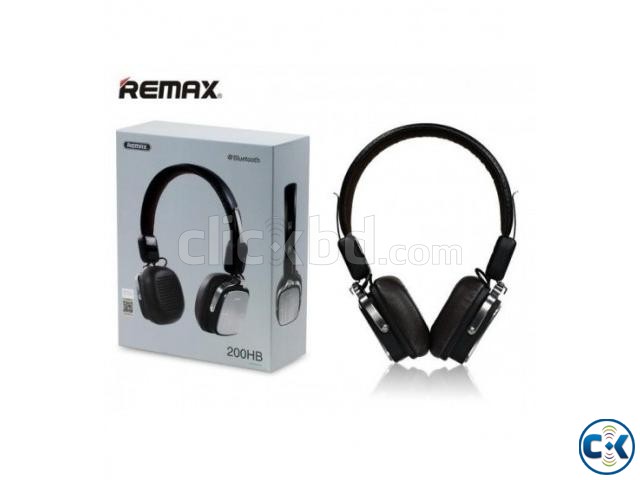 REMAX RB-200HB Stereo Wireless Bluetooth Headset Original large image 0