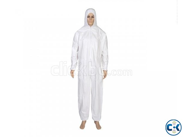 Polypropylene Coveralls Disposable Asbestos Removal Suit large image 0