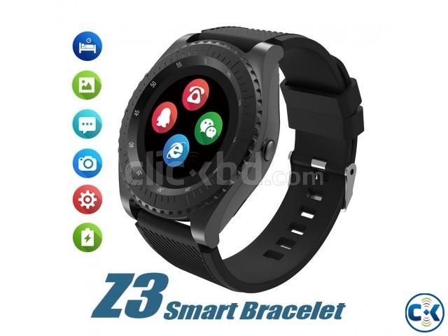 Z3 Smart Watch Full Touch Single Sim Camera large image 0