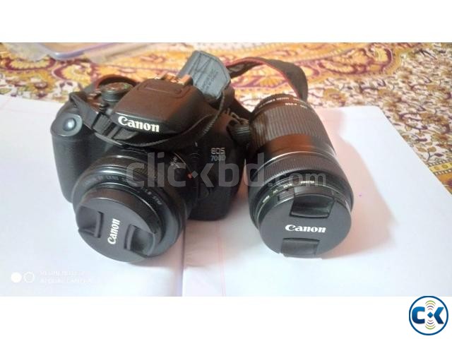 Canon 700d With Lens large image 0