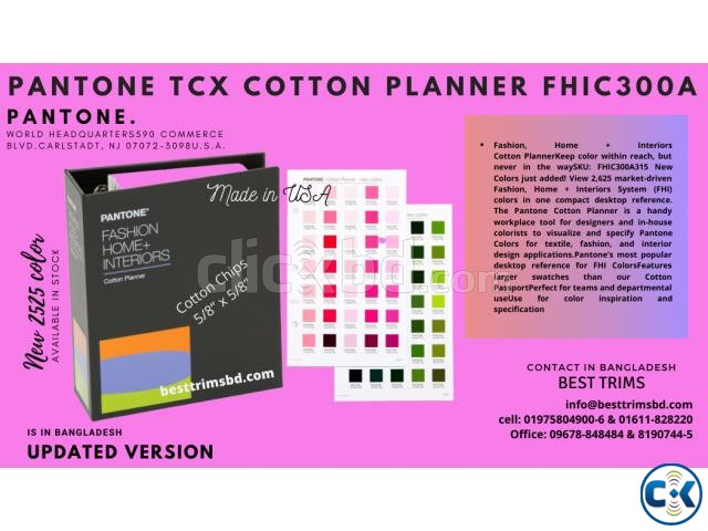 Pantone tcx Cotton Planner Upadted FHIC300B large image 0