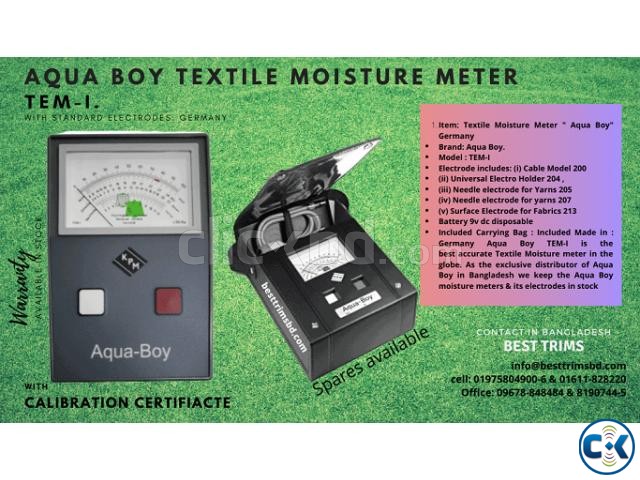 Aqua Boy TEMI Textile Moisture Meter price in Bangladesh large image 0