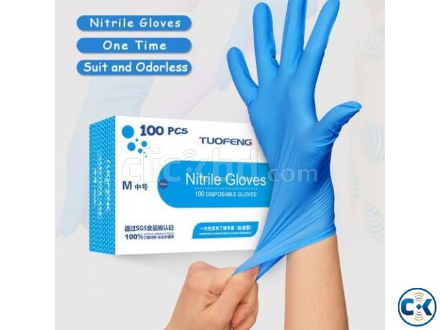 Disposable Nitrile Latex Rubber Plastic Vinyl Hand Medical S large image 0