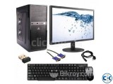 7 Day Offer_ Core 2 duo Desktop Computer 17 LED Monitor _