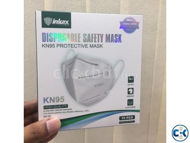 Inkax MI-06 KN95 Disposable Safety Mask large image 0