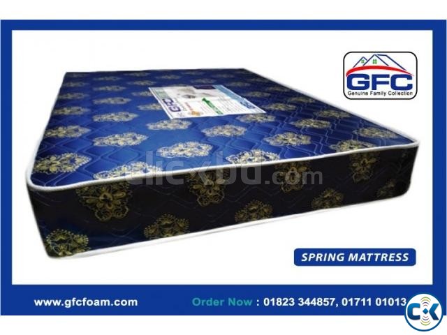 GFC soft spring mattress 78 x 60 x 12  large image 0