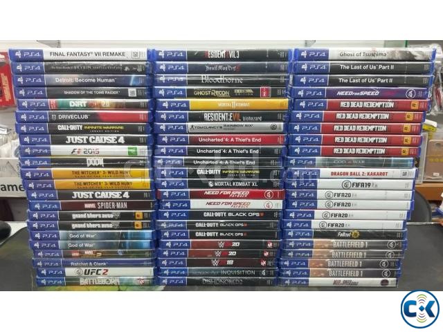 PS4 all Games available best price with exchange offer large image 0
