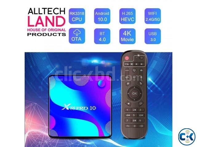 X88 Pro 10 Android 10 Quad-Core 4GB 32GB 5G WIFI bluetooth large image 0