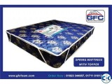 GFC soft spring Mattress with topper 78x60x12