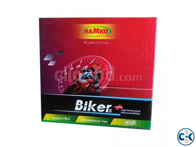 Hamko Bike Battery 5AH 3-LBS SMF large image 0