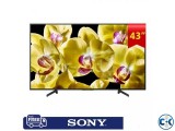 Sony Bravia X8000G 43 inch Ultra HD 4K LED Android TV