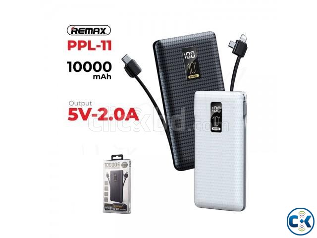 REMAX PPL-11 Linon 3J 10000mAh Power Bank With Cable large image 0