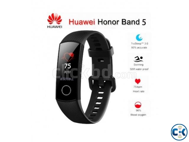 Huawei Honor Band 5 Waterproof fitness Tracker Original large image 0