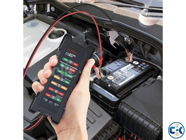 Battery Tester BM410 12V-24V Car Digital Alternator Tester large image 0