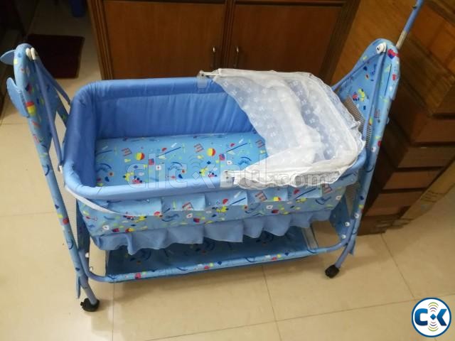 Baby cradle cot crib 2 Month used only  large image 2