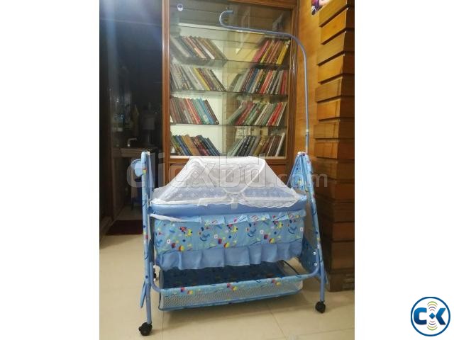 Baby cradle cot crib 2 Month used only  large image 1