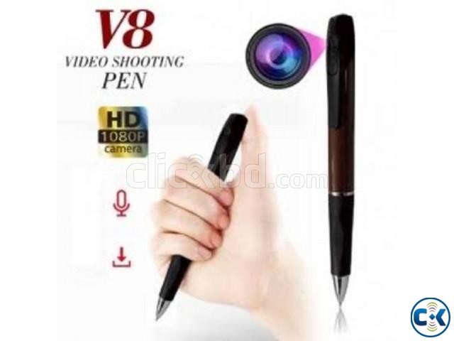 Pen Camera V8 HD 1080P spy camera large image 1