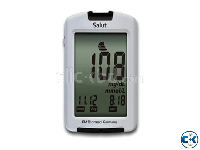 FIA Biomed Salut Blood Glucose Meter large image 0