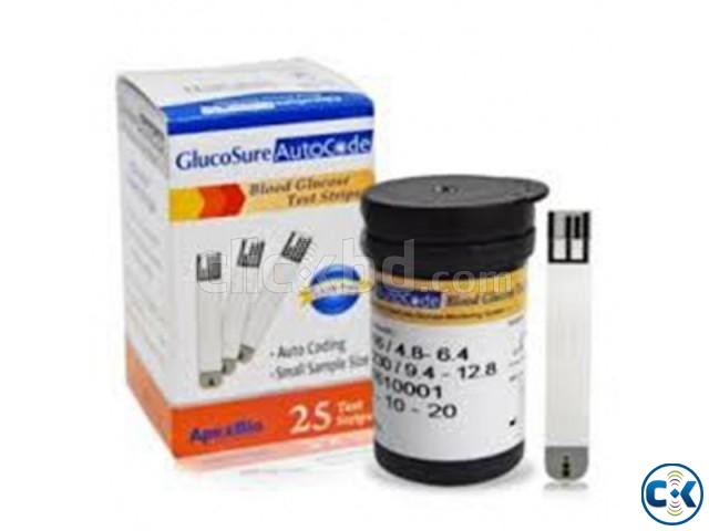 GlucoSure Auto code Glucose Test Strips 25 strips large image 0
