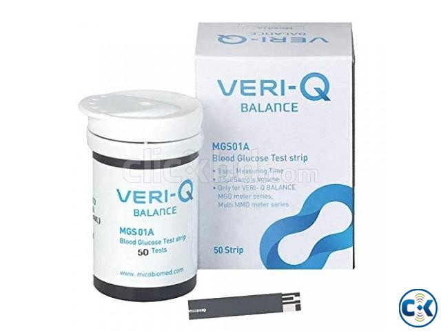 Veri-Q Balance glucose test strips 50 Strips large image 1