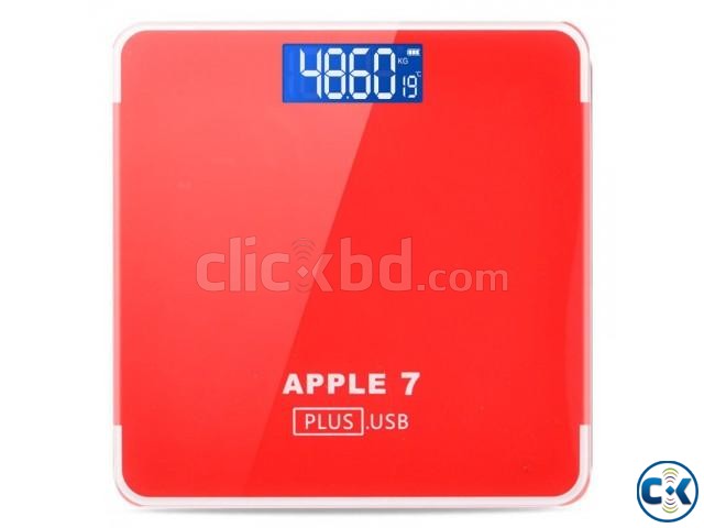 Apple 7 Plus LED Digital Display Human Electronic Weight Sca large image 0