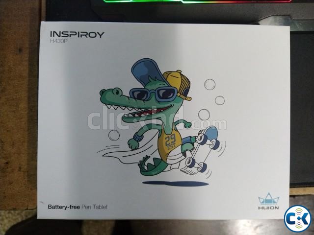 HUION Inspiroy H430P Graphic Tablet Almost New Full Box With large image 2