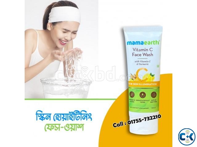 Mamaearth Vitamin C Face Wash large image 0