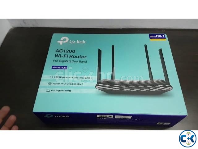 TP-Link Archer C6 AC1200 Wireless MU-MIMO Gigabit Router US large image 4