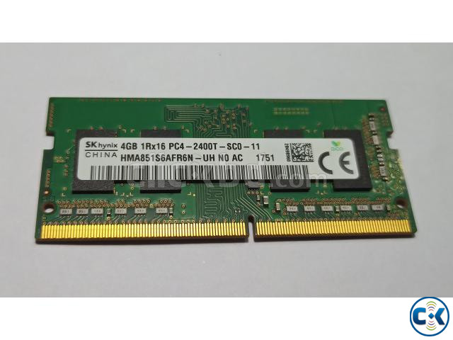 SK Hynix DDR4 4GB 2400 MHz Laptop RAM large image 1