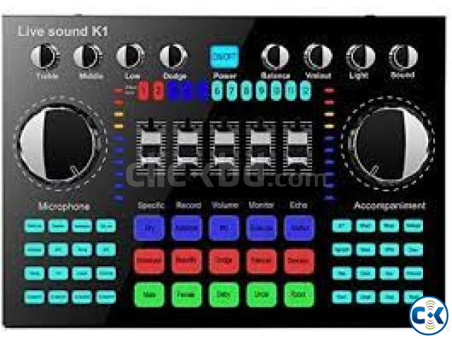 Live K1 Digital Audio Card Sound Card Mixing Console large image 0