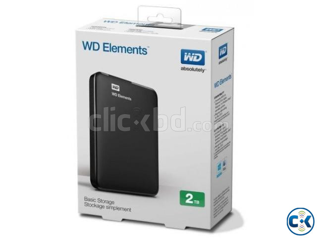 wd portable hard disk 2tb large image 0
