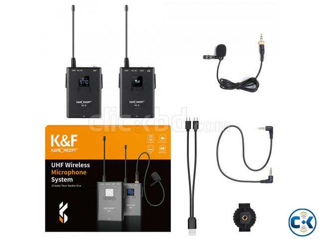 K F Concept KF10.016 M9 Wireless Lavalier Microphone System large image 4