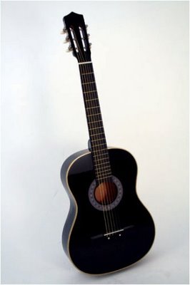 Nice Black Accoustic Guitar large image 0