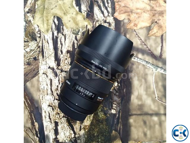 Sigma 85mm f 1.4 EX DG FX Format Prime Lens for Nikon Mount large image 0