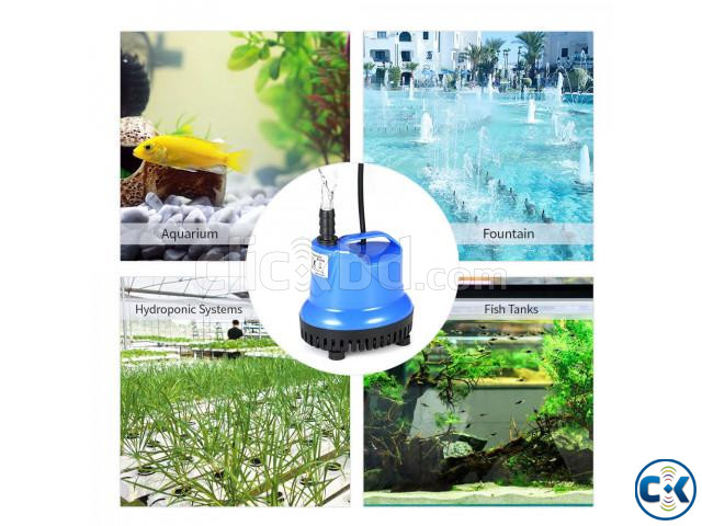 Submersible Water MUD Pump for Fish Tank Pond with Nozzle large image 0