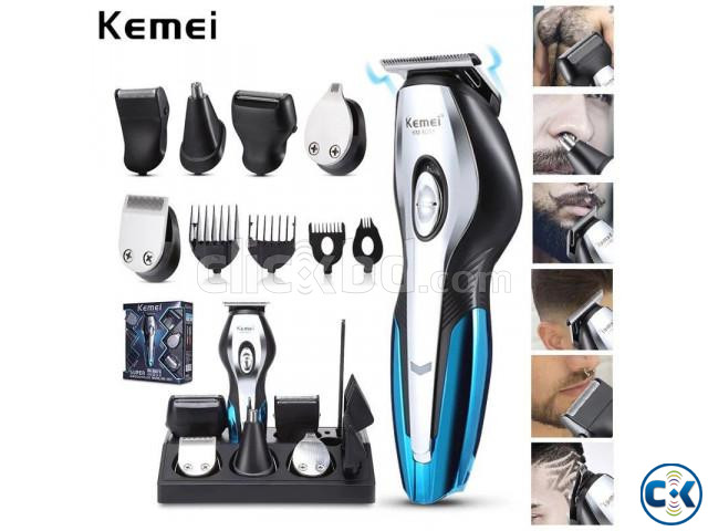11-in-1 Kemei KM-5031 Professional Fast Charging Hair Trimme large image 2