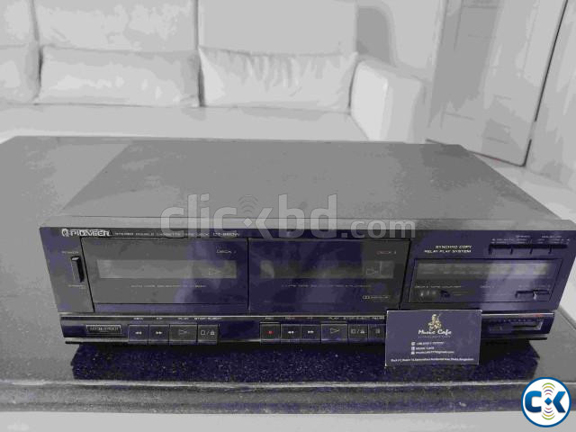 PIONEER CASSET DECK HIGH SPEED RECORDING. large image 1