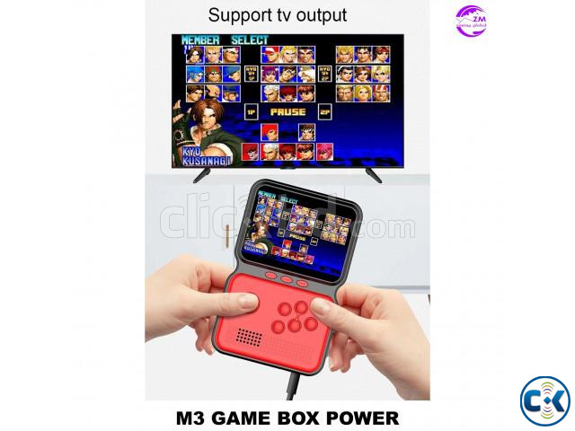 M3 Game Box Built-in 900 Retro Classic Games in Mini Handhel large image 1