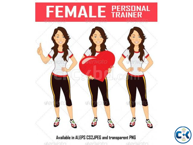 Female Personal Gym Fitness Trainer Gulshan Bashundhara large image 3