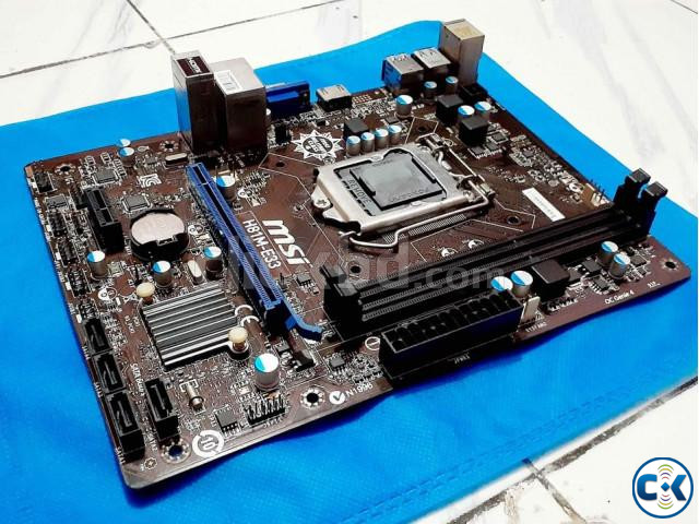 MSI H81M-E33 Motherboard USED  large image 0