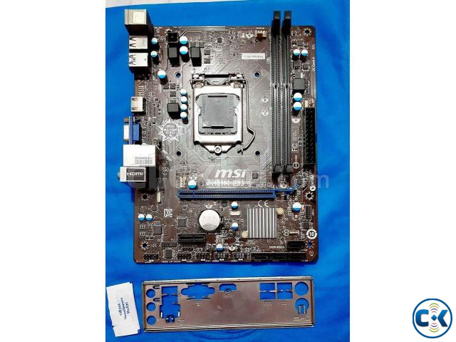 MSI H81M-E33 Motherboard USED  large image 1