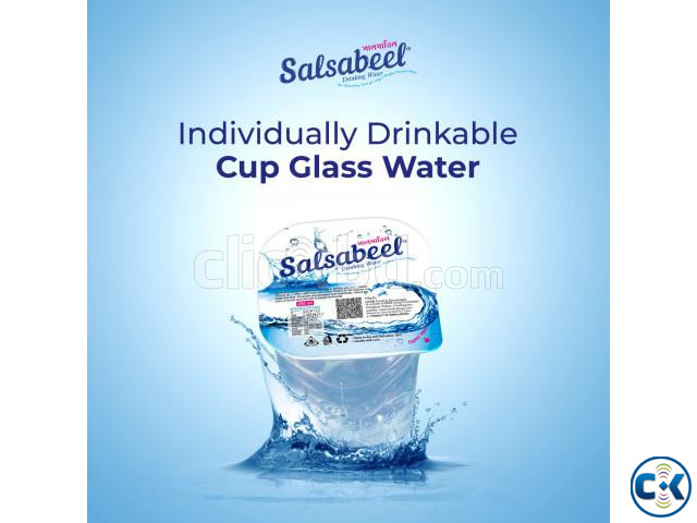 Salsabeel Drinking Water 250ml individual glassed water large image 2