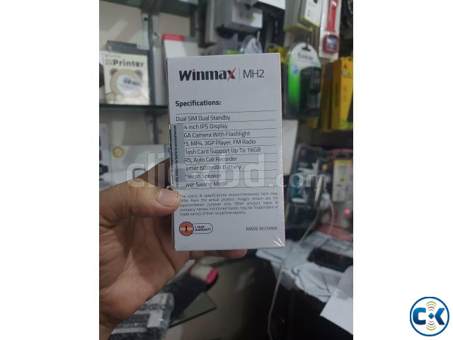 Winmax MH2 Super Slim Card Phone with Warranty Dual Sim Auto large image 4