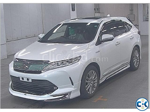 TOYOTA HARRIER 2018 PEARL large image 0
