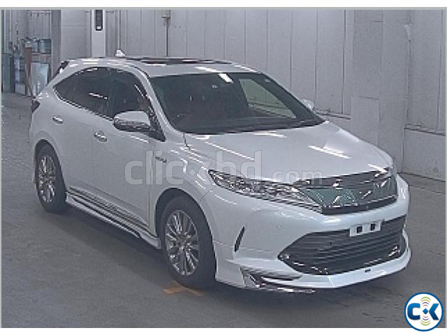 TOYOTA HARRIER 2018 PEARL large image 2
