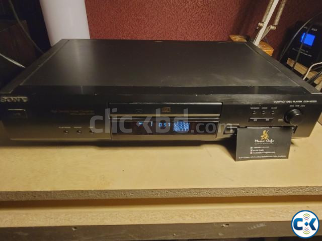 SONY CDP EX220 CD PLAYER MADE IN HUNGARY large image 1