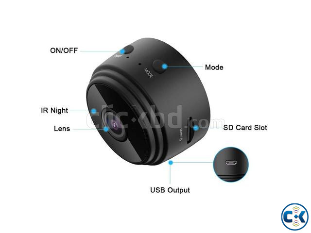 A9 Mini WiFi Camera 720P Wireless IP spy Camera large image 4