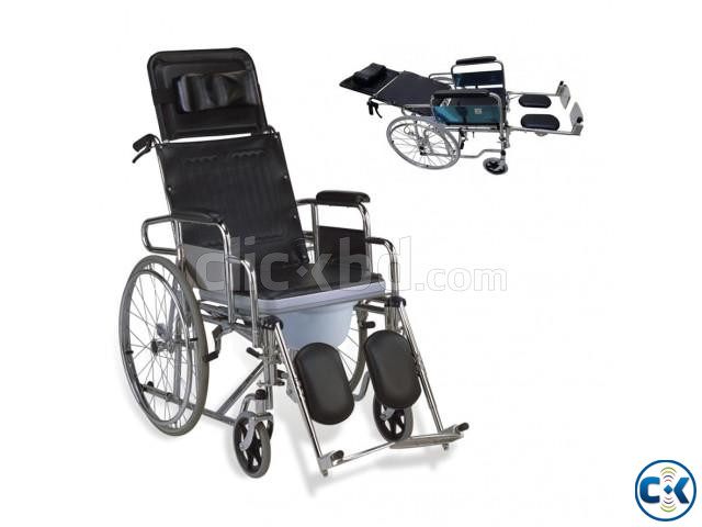 Sleeping System Commode Wheelchair Wheelchair with Commode large image 0