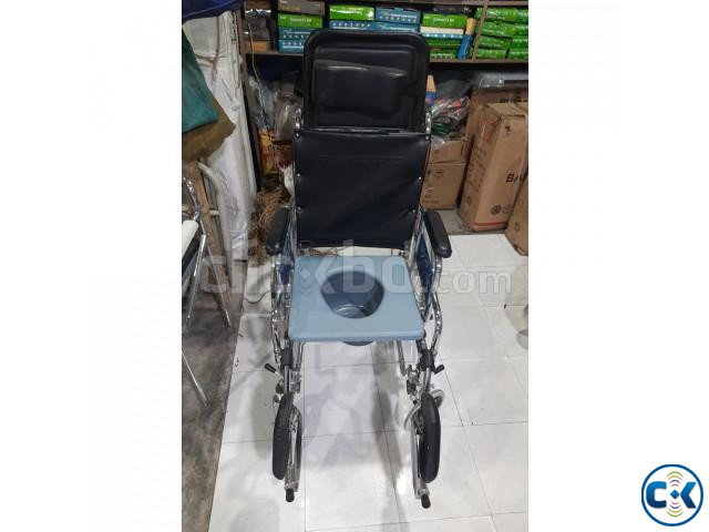 Sleeping System Commode Wheelchair Wheelchair with Commode large image 1